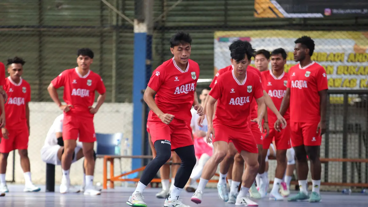 ‎Proses latihan Timnas Futsal Indonesia jalani pemusatan latihan. (‎Dokumentasi : Federasi Futsal Indonesia) 