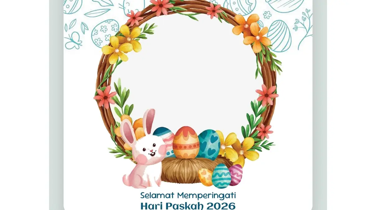 Twibbon Paskah 2026. (Twibbonize)