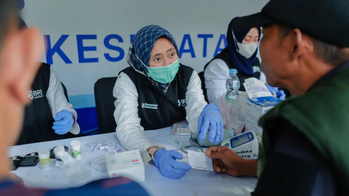 BRI gelar pemeriksaan gratis bagi 9.500 Warga di berbagai daerah.