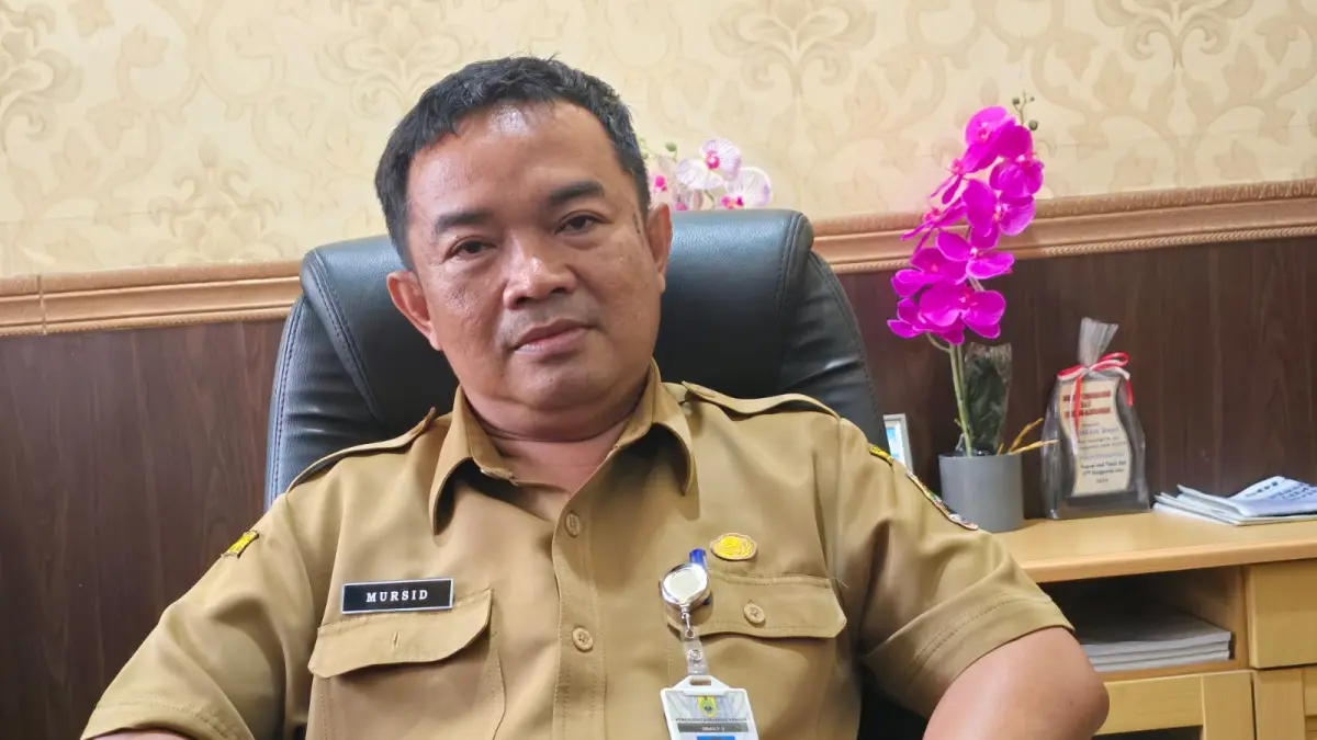 Kepala DPU Kabupaten Sragen Mursid Joko Wiranto. (Ahmad Khairudin/Radar Solo)