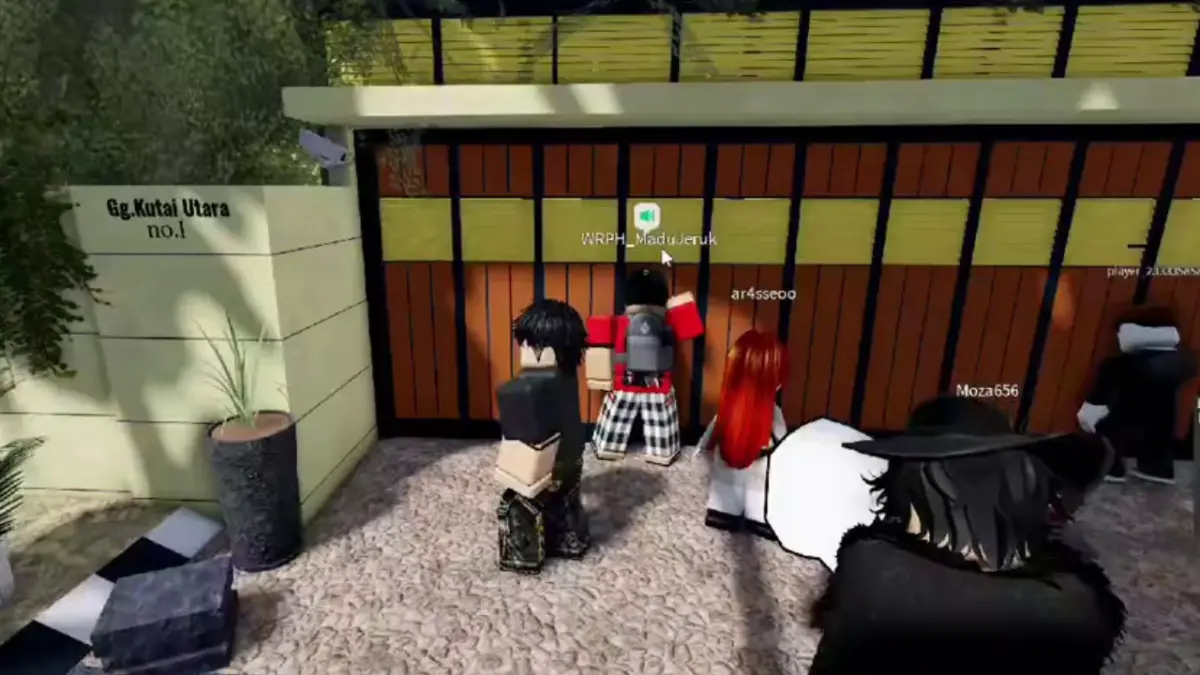 Tembok Ratapan Solo masuk game Roblox. TikTok @alzaiiiid