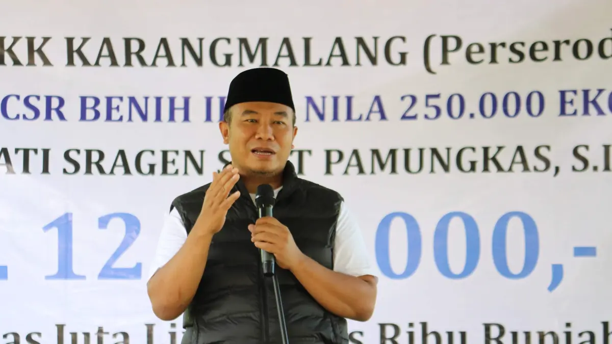 Bupati Sragen Sigit Pamungkas. (Ahmad Khairudin/Radar Solo)