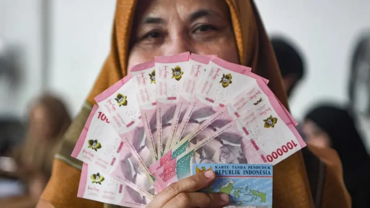 Ilustrasi dana bansos 2026 cair.