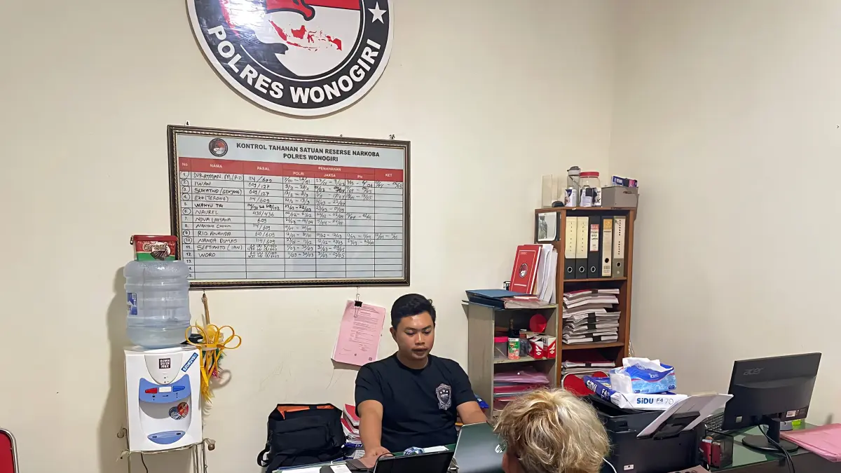 Pemuda Wonogiri Ditangkap Saat Edarkan Pil Koplo, Polisi Sita 20 Butir Obat Keras (Dok. Polres Wonogiri)