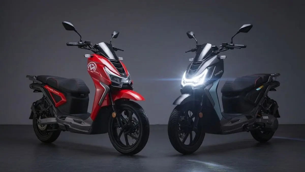 Heboh! Motor Listrik MBG Diklaim BGN Lokal, Desainnya Justru Mirip Produk China? Ini Fakta Lengkapnya (Kolase Made-in-China dan EMMO Motorcycle)