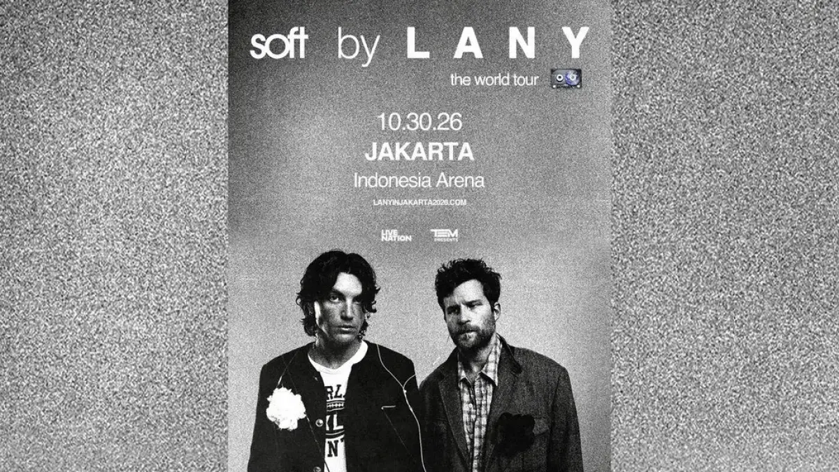 Link Tiket Konser LANY Jakarta 2026 Dibuka Hari Ini, Daftar Lengkap Harga dan Cara Beli Resmi&nbsp;(Instagram/@temgmt)