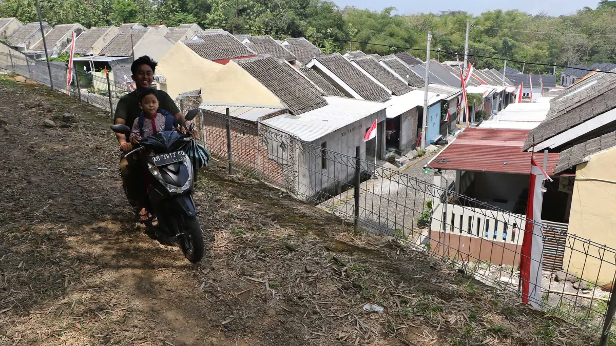 Perumahan di Kawasan Cengkil, Boyolali. (Arief Budiman/Radar Solo)