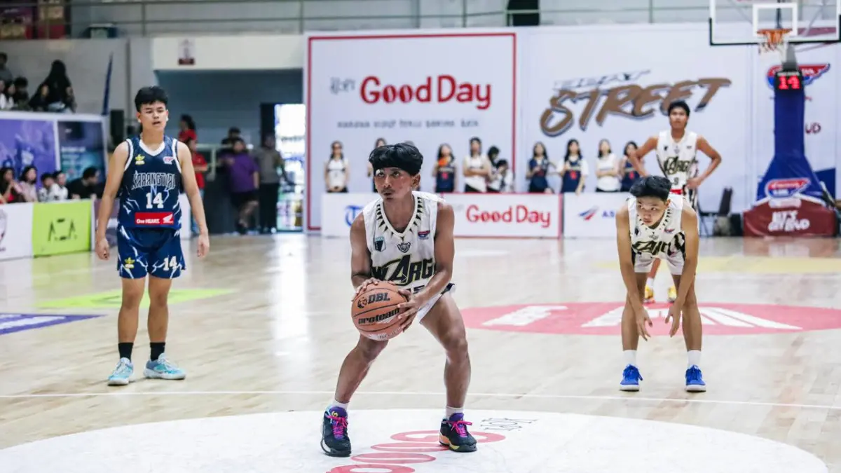 POTENSIAL: Ibra Majdi Manafsyah saat terjun membela SMA Warga Surakarta di DBL Solo 2025. (DOK. DBL INDONESIA)