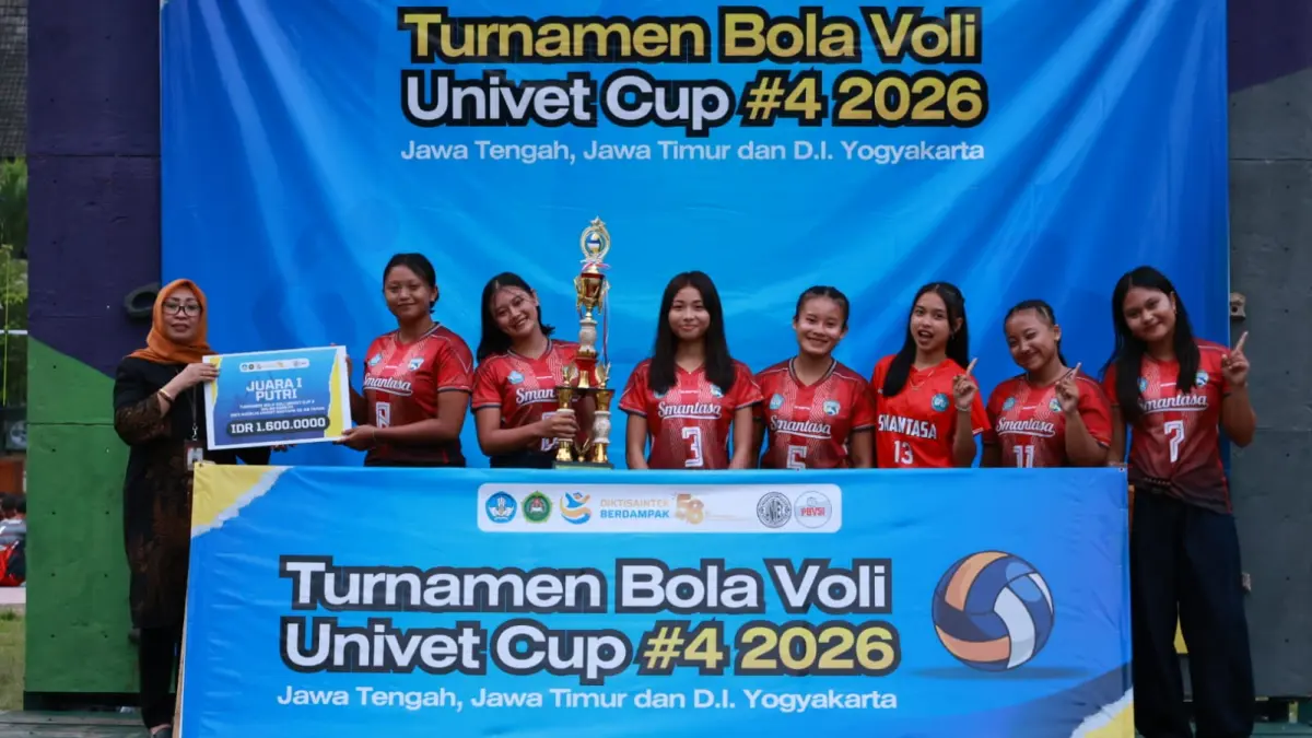 Sementara itu, pada sektor putri, SMA Negeri 1 Tanjungsari Gunungkidul berhasil keluar sebagai juara pertama.