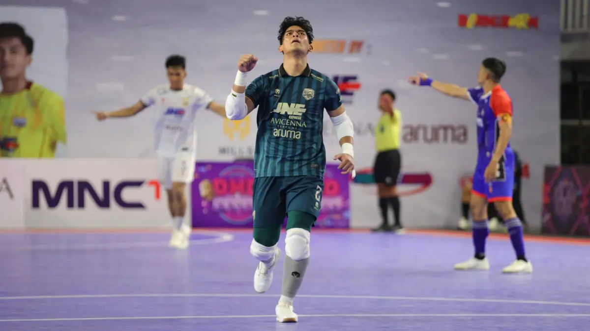 Cosmo JNE menunjukkan mental pantang menyerah saat menghadapi Unggul FC Malang di PFL 2026. (DOK.FFI) 