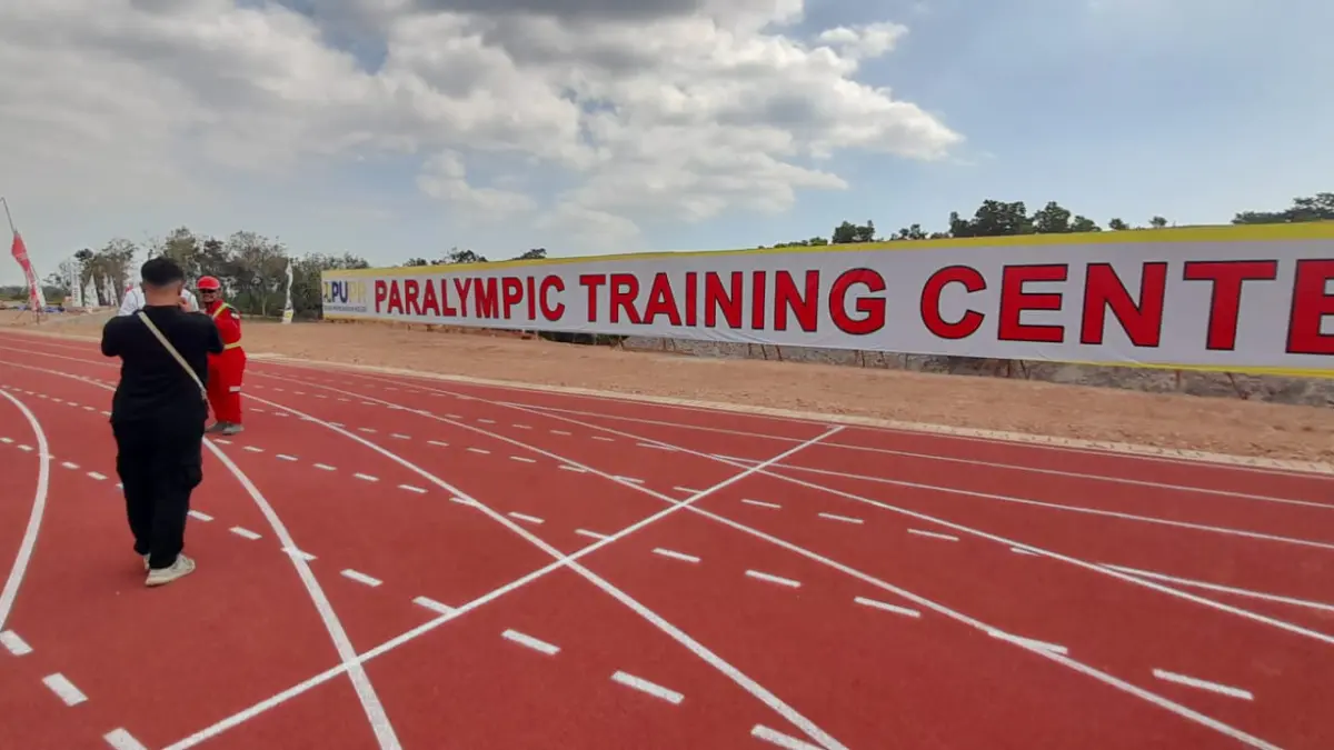 Training Center National Paralympic Committee (NPC) Indonesia di Kelurahan Delingan, Kecamatan Karanganyar, Kabupaten Karanganyar. (Rudi Hartono/Radar Solo)