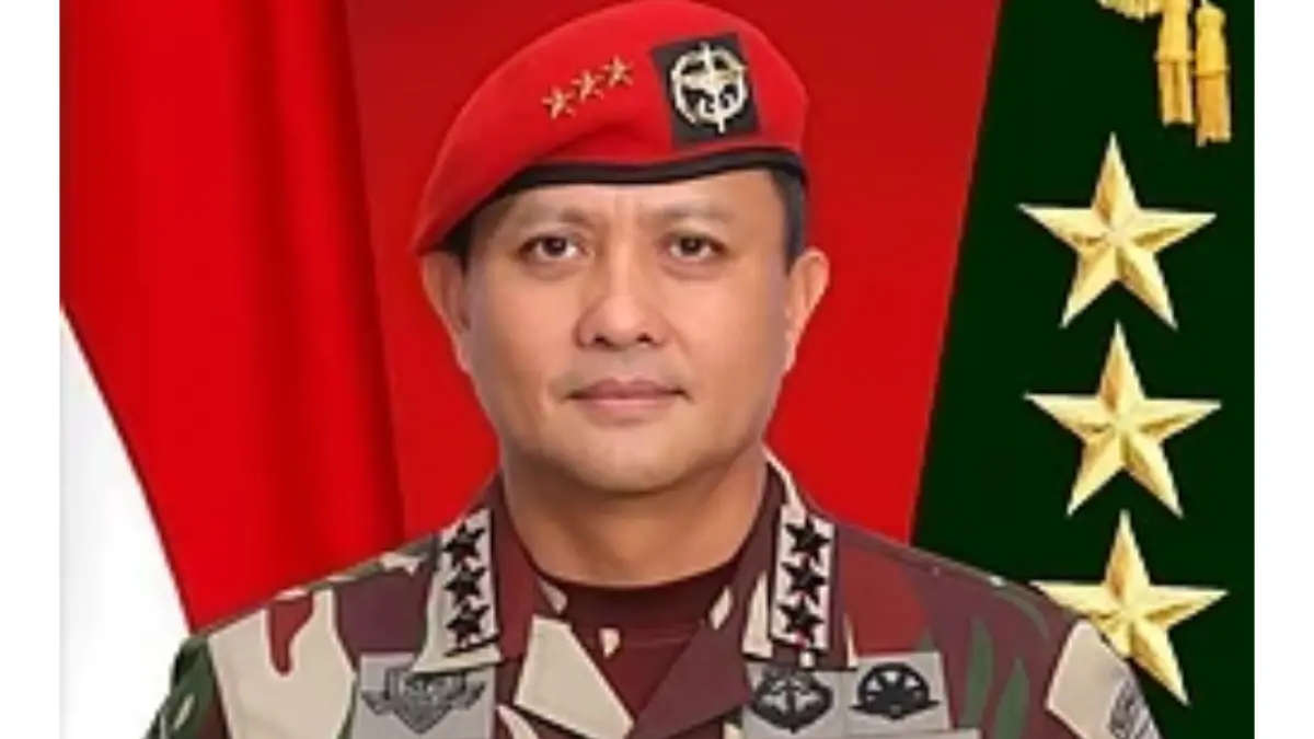 Panglima Kopassus, Letjen TNI Djon Afriandi.