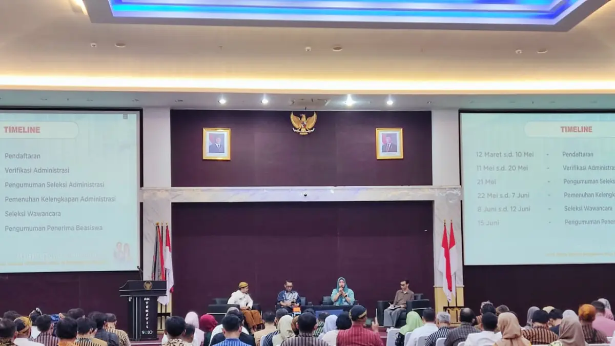 Sosialisasi yang digelar oleh Akademi Komunitas Industri Tekstil dan Produk Tekstil Surakarta (AK-Tekstil Solo), (HERNINDYA JALU/RADAR SOLO)