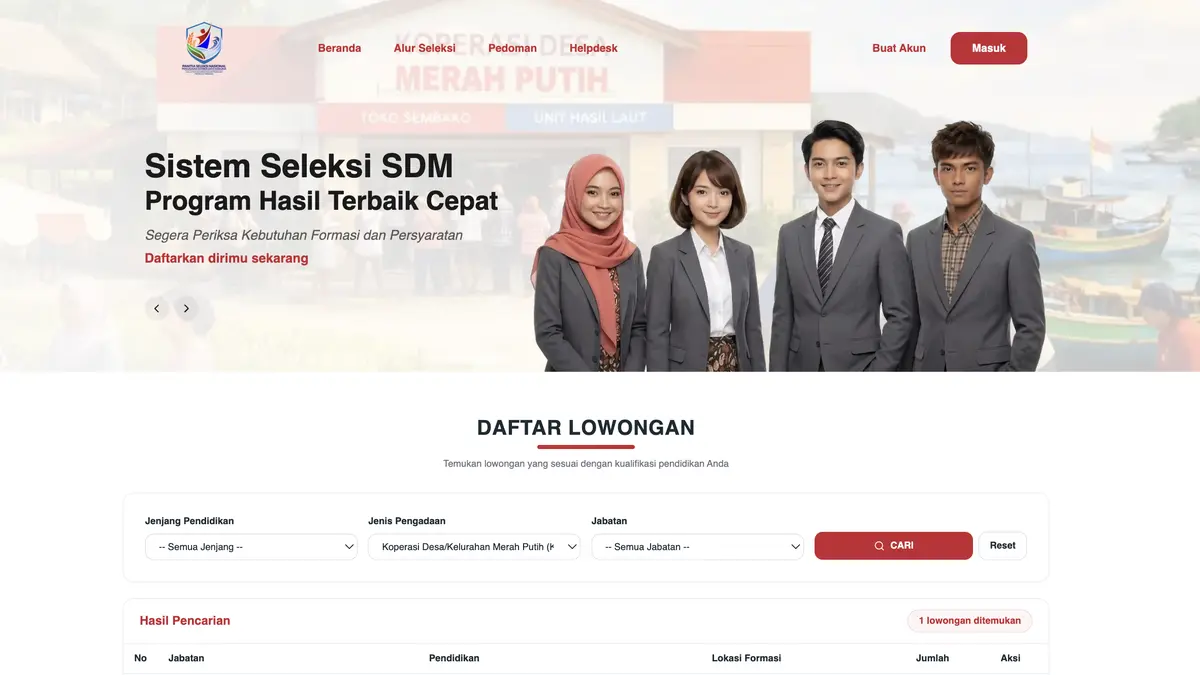 Swafoto Error di phtc.panselnas.go.id? Ini Cara Mengatasi Saat Daftar Manajer Koperasi Desa Merah Putih