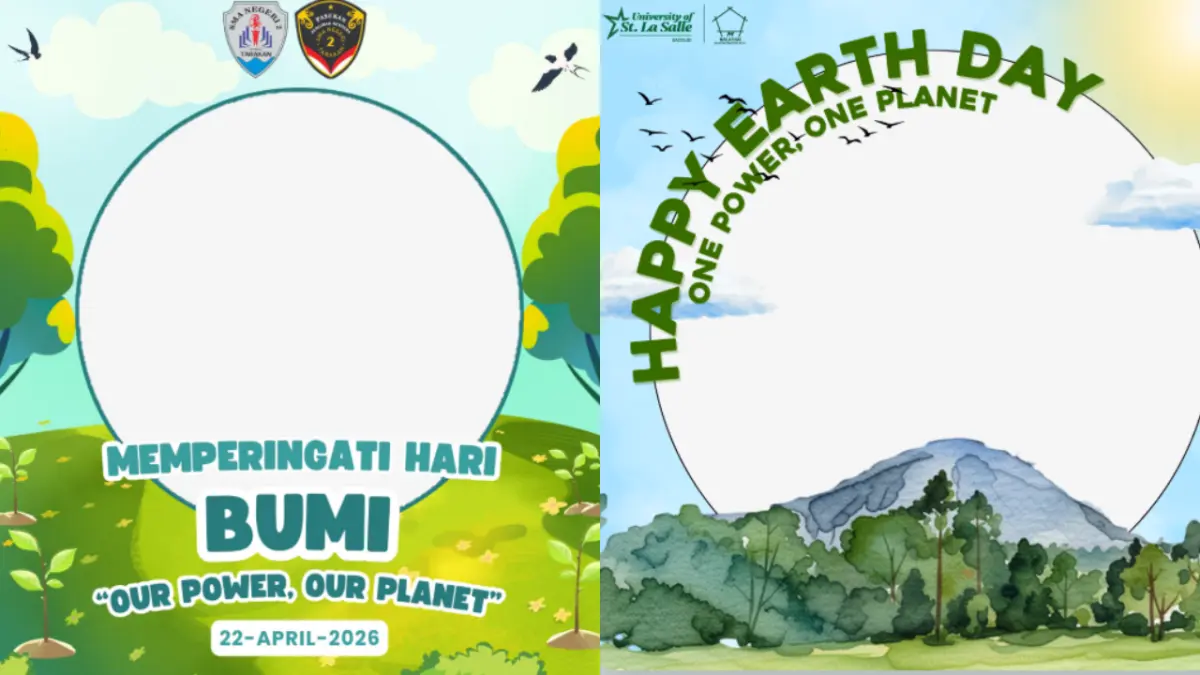 Kumpulan Link Twibbon Hari Bumi 2026 Gratis: Desain Paling Keren, Tinggal Pasang Foto Tanpa Ribet