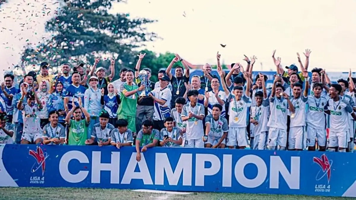 Celebest FC sukses menjadi juara Liga 4 Sulsel 2025/2026. (INSTAGRAM CELEBEST FC) 