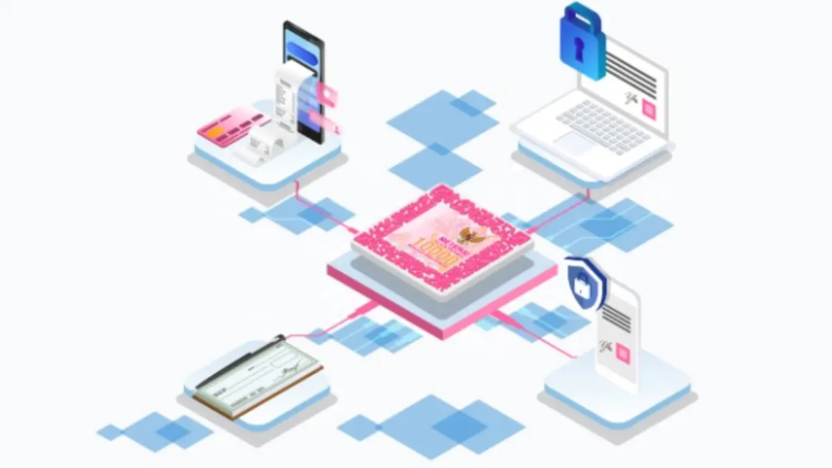 Ilustrasi e-Meterai.
