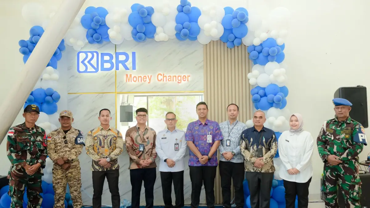 BRI Perkuat Kedaulatan Rupiah di Wilayah Perbatasan, Resmikan Money Changer di PLBN Motaain NTT