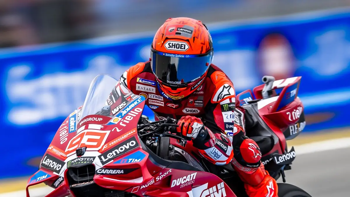 Hasil Kualifikasi MotoGP Spanyol 2026: Marc Marquez Mengamuk di Jerez, Pole Direbut Dramatis! (X.com/@DucatiCorse)