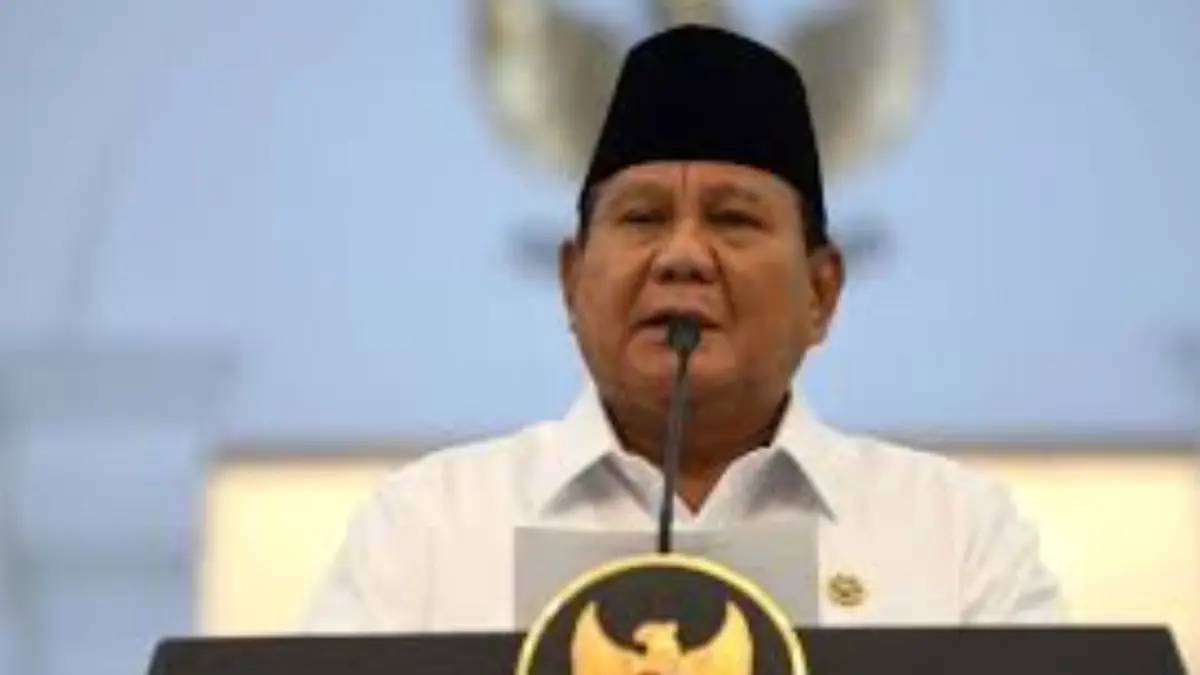 Presiden Prabowo Subianto.