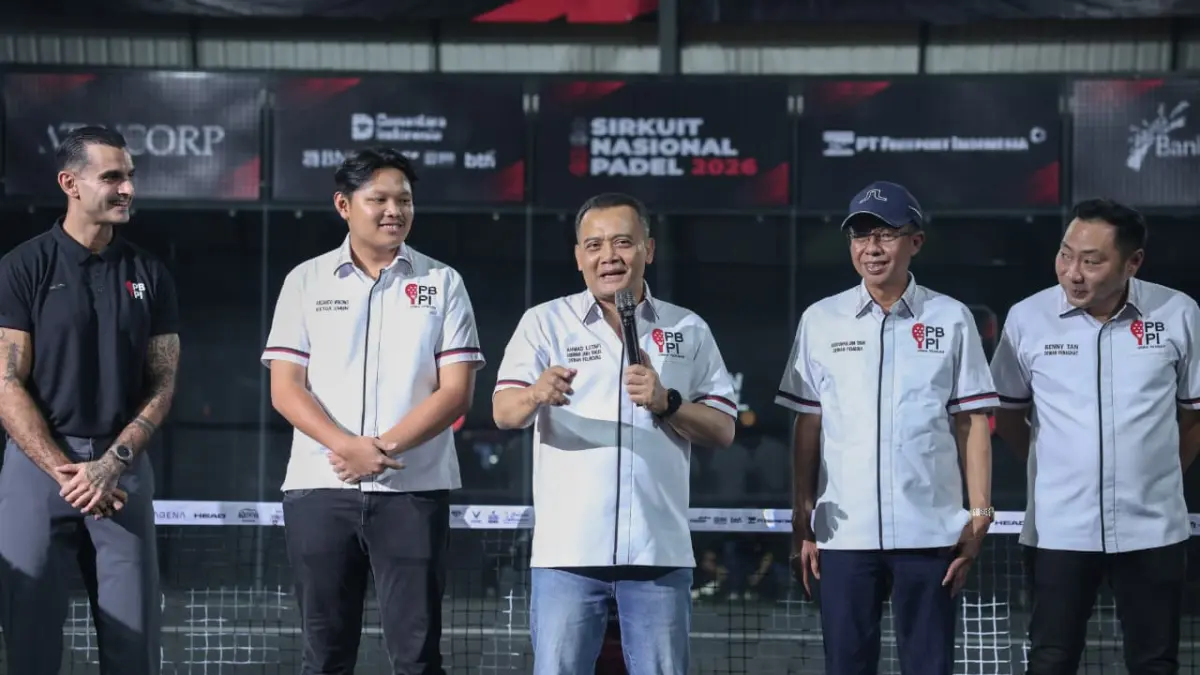 Sirnas Padel 2026 Sukses Digelar, Ahmad Luthfi: Ajang Pengembangan Atlet dan Sport Tourism