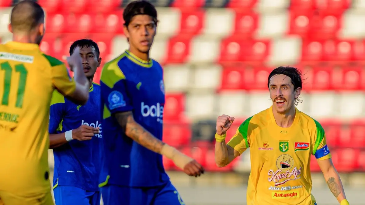 Arema FC kontra Persebaya Surabaya di Stadion Kapten I Wayan Dipta, Gianyar, Selasa (28/4/2026). (INSTAGRAM PERSEBAYA SURABAYA)