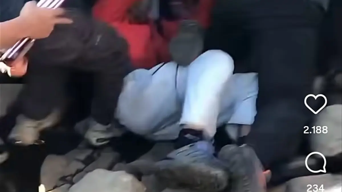 Seorang pendaki jadi korban kericuhan di Gunung Lawu. (ISTIMEWA) 
