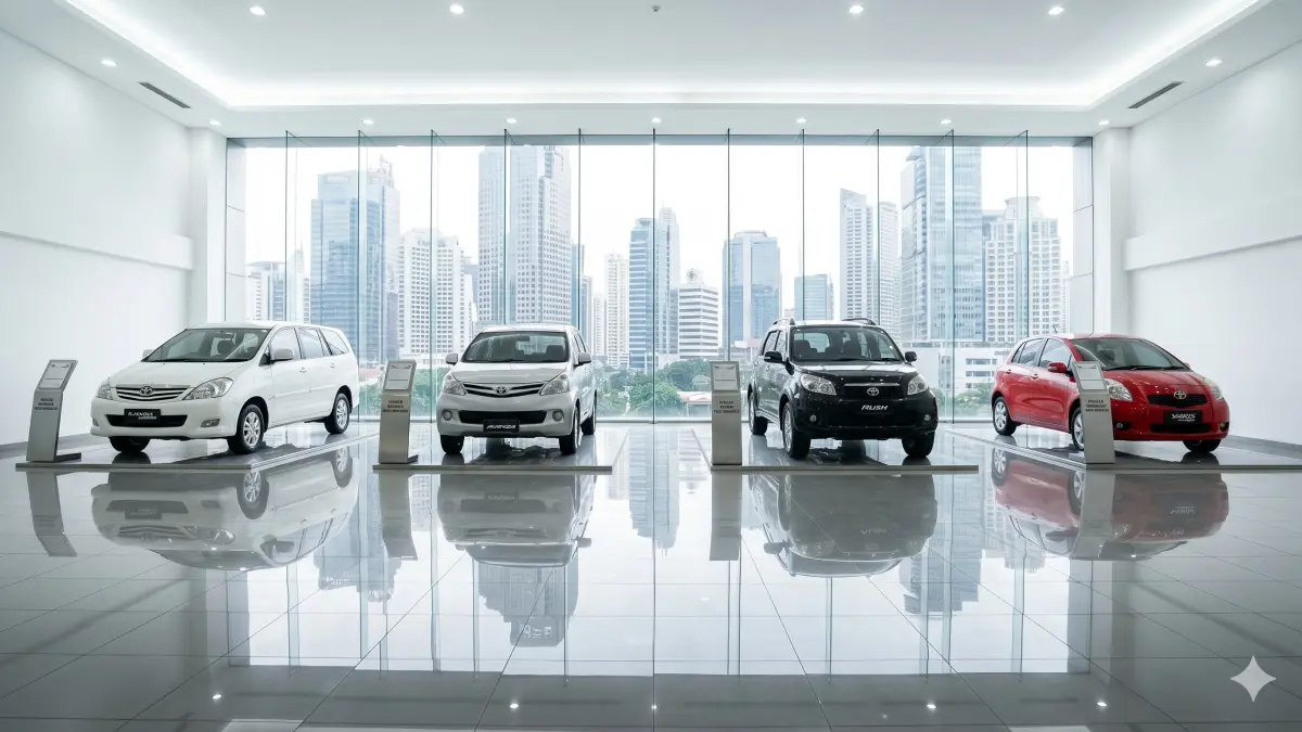 5 Mobil Toyota Bekas Kabin Luas untuk Keluarga, Harga Terjangkau dan Nyaman Dipakai Harian (GEMINI AI)