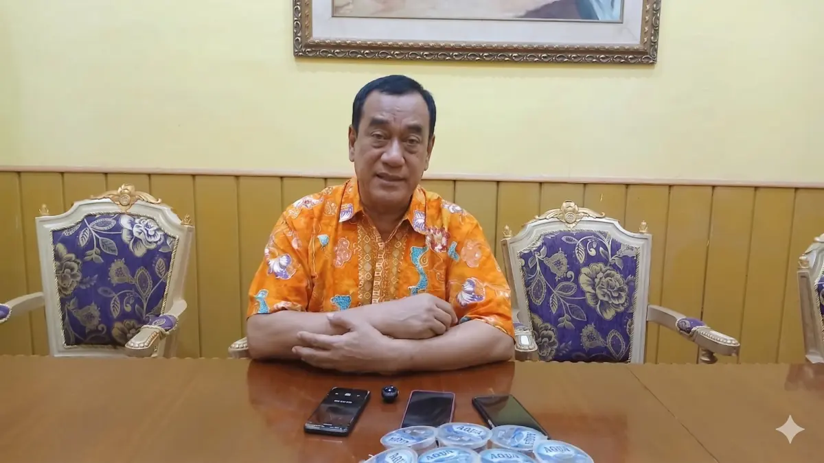 Ketua Eksekutif LDA Keraton Surakarta Eddy Wirabhumi. 