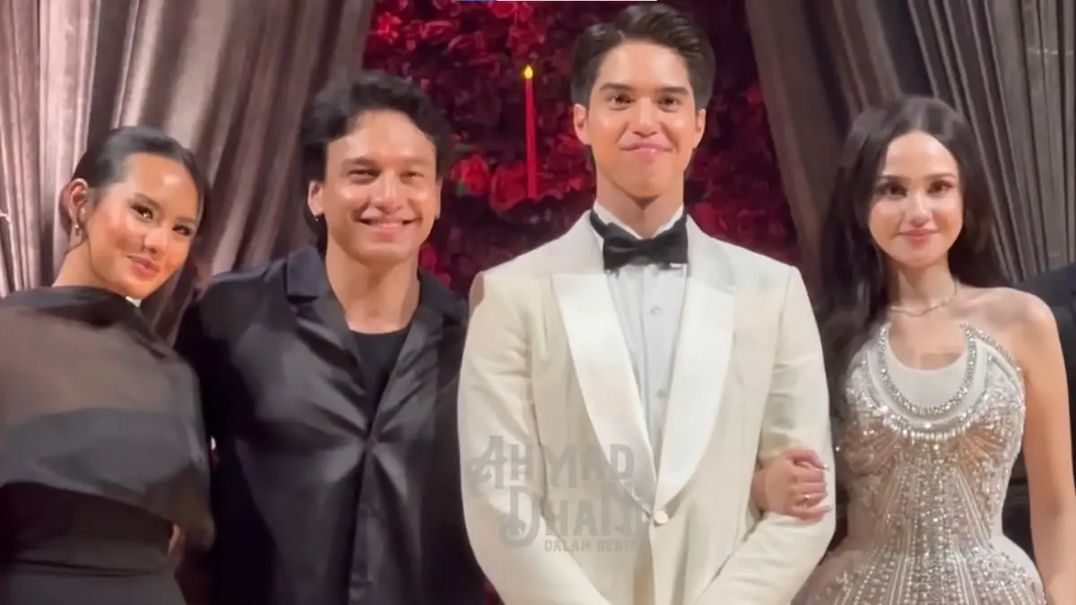 Siapa Zahwa Massaid? Sosok yang Digandeng Jefri Nichol di Pernikahan El Rumi dan Syifa Hadju, Bikin Publik Penasaran (Ahmad Dhani Vlog)