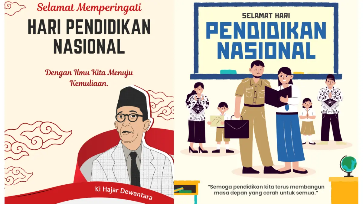 Poster Hardiknas 2026 cocok untuk status WA dan postingan Instagram. (canva.com)