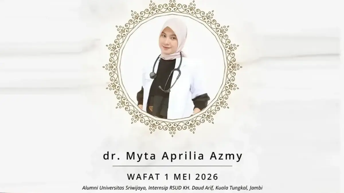 Viral! Dokter Magang Myta Aprilia Azmy Meninggal Dunia, Diduga Kerja Tanpa Libur dan Beban Kerja Ekstrem