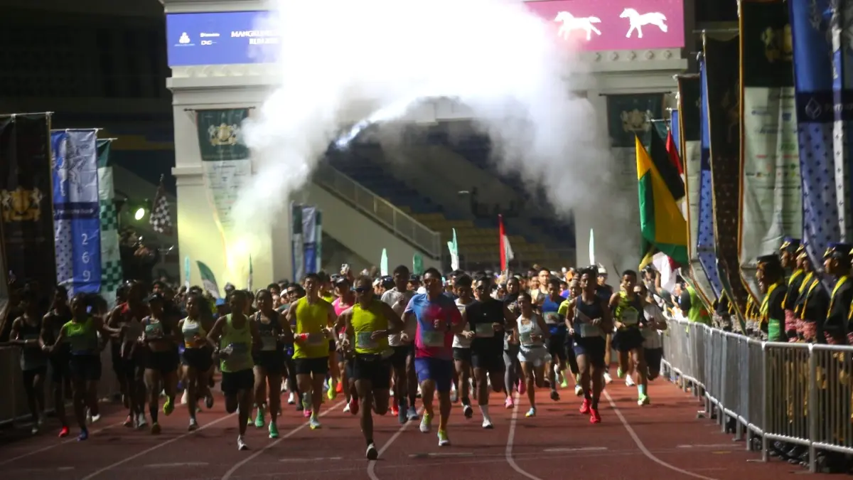 Mangkunegaran RUN 2026 yang digelar pada Minggu (3/5/2026) diikuti sekitar 7.750 pelari dari dalam dan luar negeri yang berpartisipasi dalam tiga kategori lomba, yakni 5K, 10K, dan Half Marathon (21K). (ISTIMEWA)