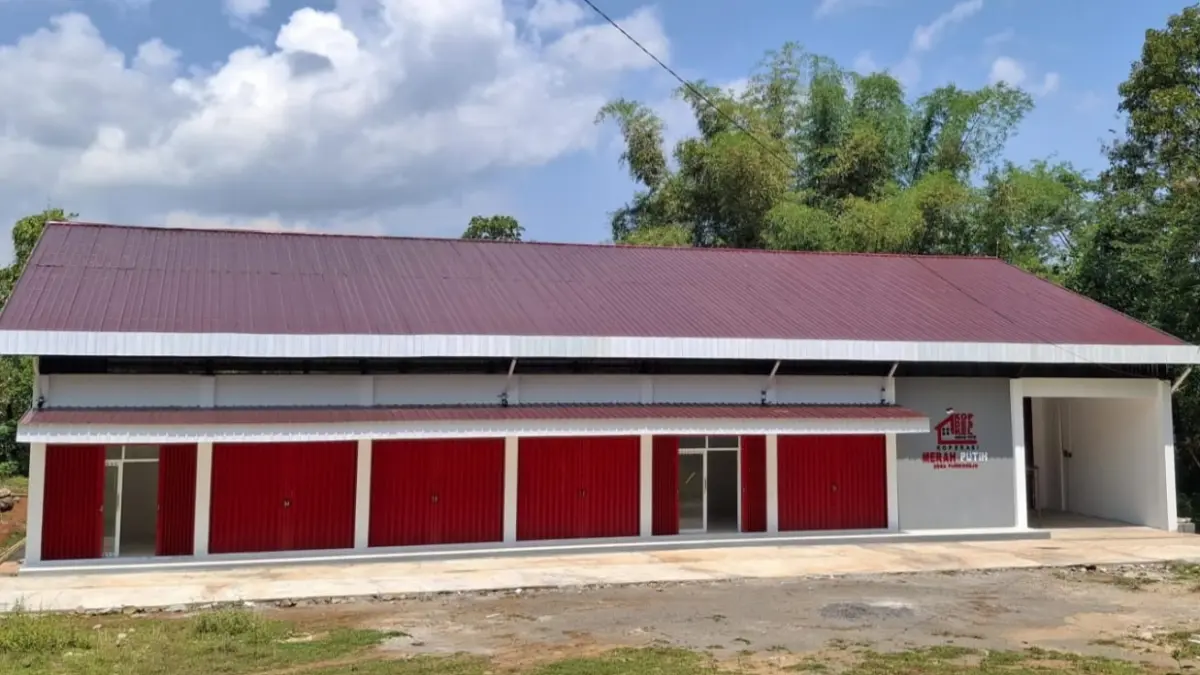 Gedung KDKMP Desa Purworejo, Kecamatan Wonogiri Kota. (IWAN ADI/RADAR SOLO)