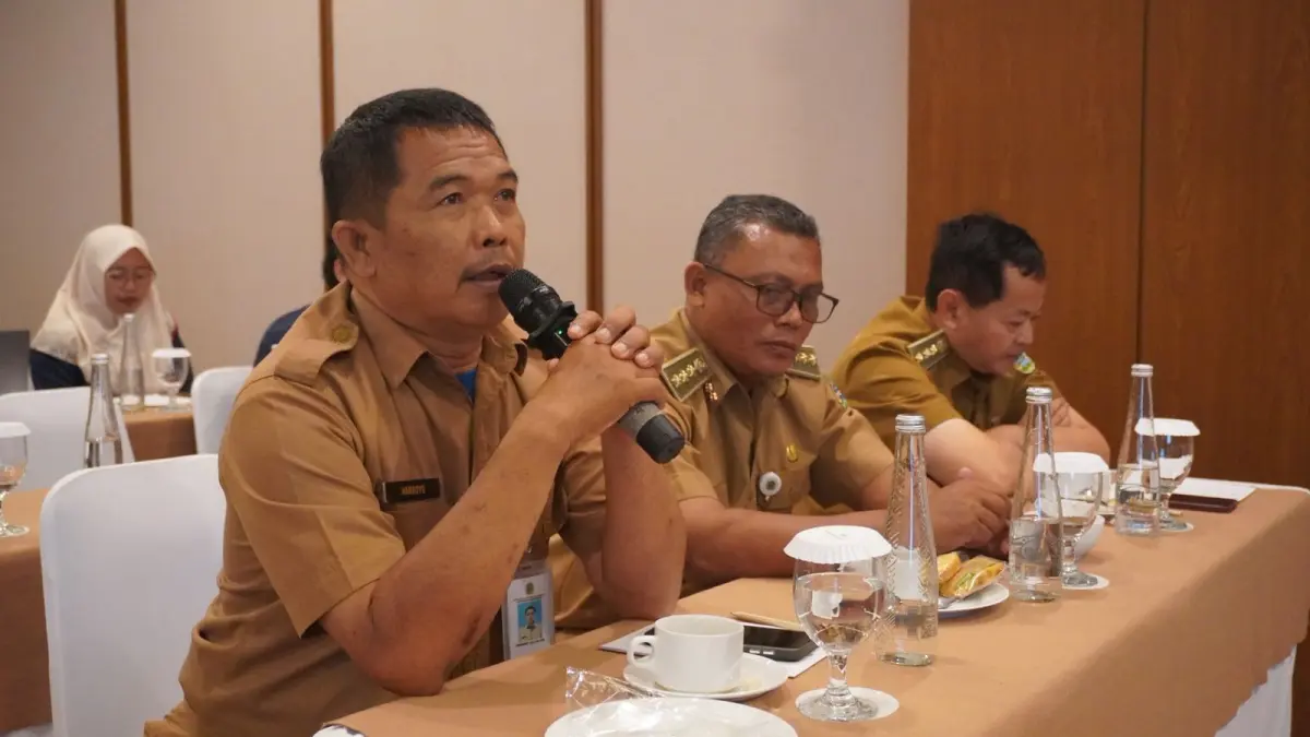 Forum Group Discussion bertajuk "Audiensi dan Persamaan Persepsi" dalam rangka persiapan program Kuliah Kerja Nyata Tematik (KKN-T) tahun 2026 yang digelar Universitas Duta Bangsa di Hotel Santika Gunungkidul, Yogyakarta, Selasa (5/5/2026). (DOK.UDB)