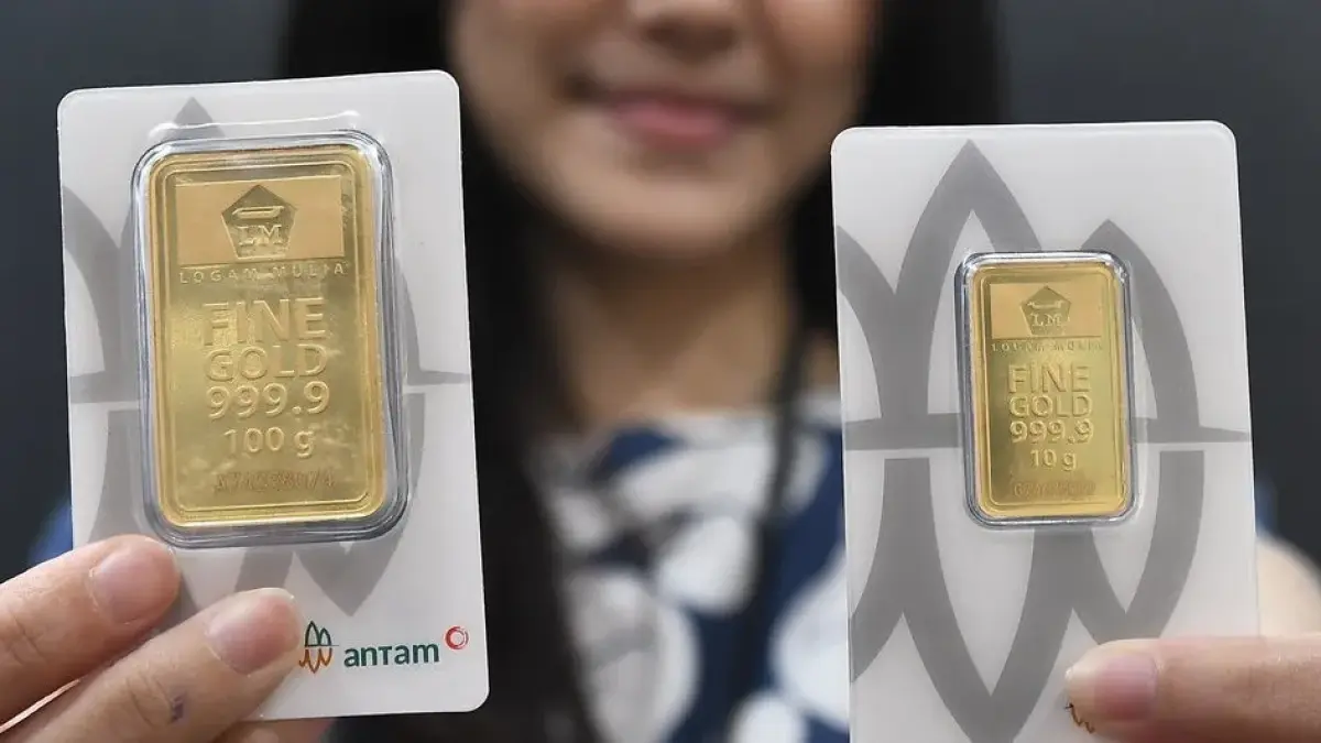 ILUSTRASI. Update Harga Emas Antam Hari Ini 6 Mei 2026, Naik Rp30.000 per Gram, Cek Daftar Terbaru (ANTARA FOTO/ Fakhri Hermansyah/YU)