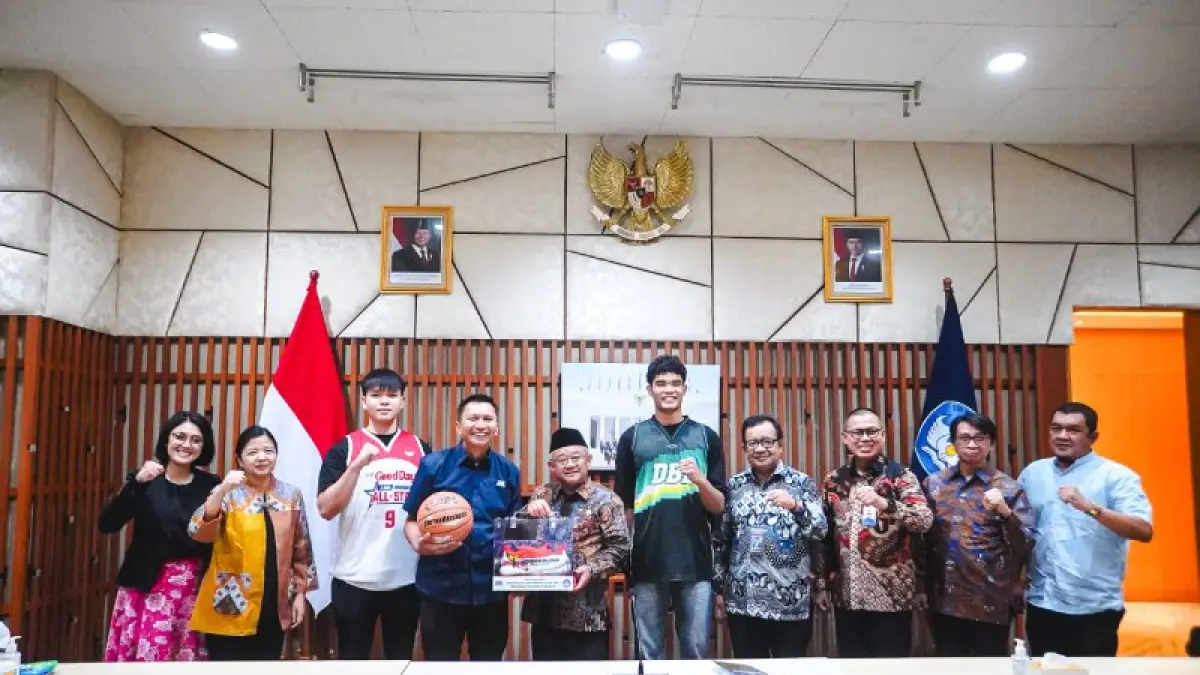 DBL Indonesia bersilaturahmi dengan Kemendikdasmen untuk membahas soal program DBL Super Teacher. (DOK.DBL INDONESIA