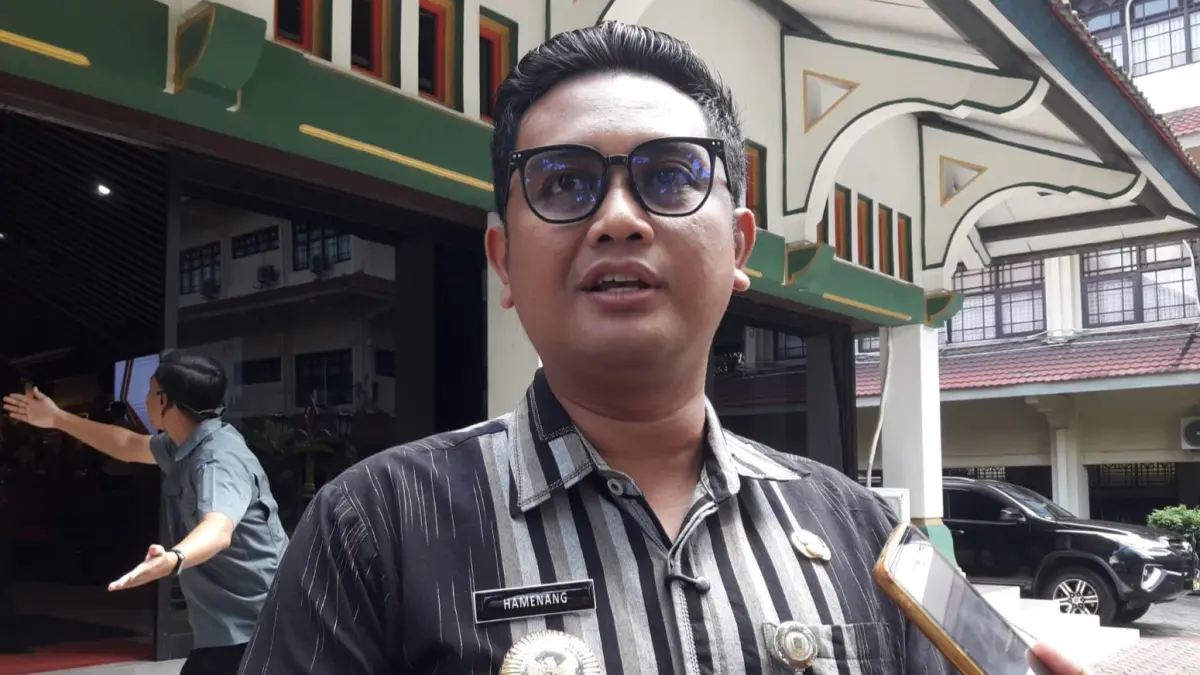 Bupati Klaten Hamenang Wajar Ismoyo. (Angga Purenda/Radar Solo)