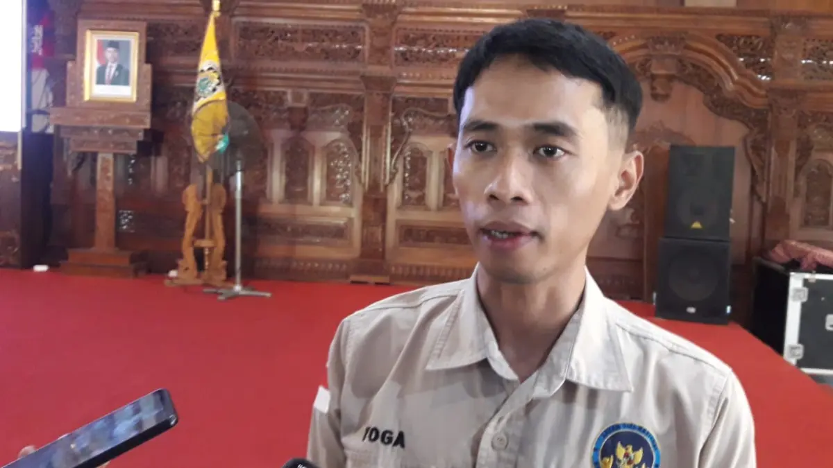 Koordinator Wilayah BGN Kabupaten Klaten Yoga Angga Pratama. (Angga Purenda/Radar Solo)

