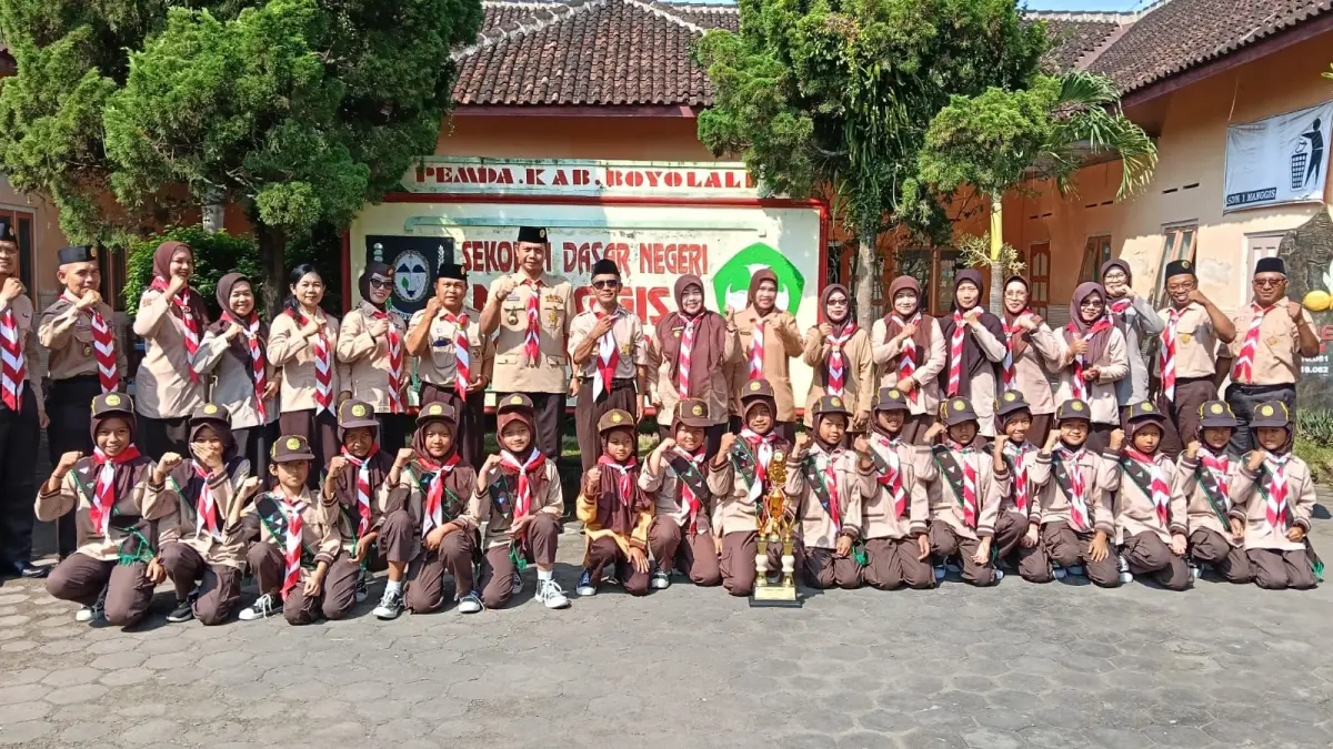 Sebanyak 32 anggota Pramuka SD/MI golongan siaga mewakili Kwarcab Boyolali maju ke Pesta Siaga Kwartir Daerah (Kwarda) Jawa Tengah. (ISTIMEWA)