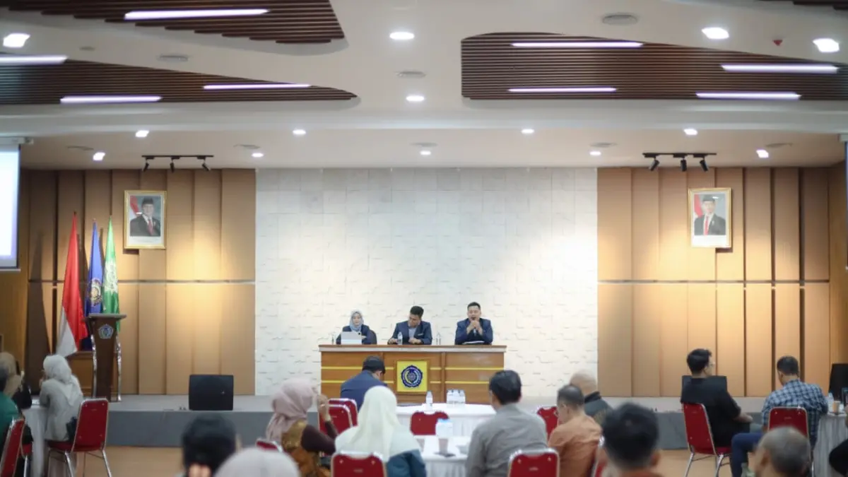 Forum link and match yang digelar FEB UMS, Rabu (13/5). (DOK. HUMAS UMS)