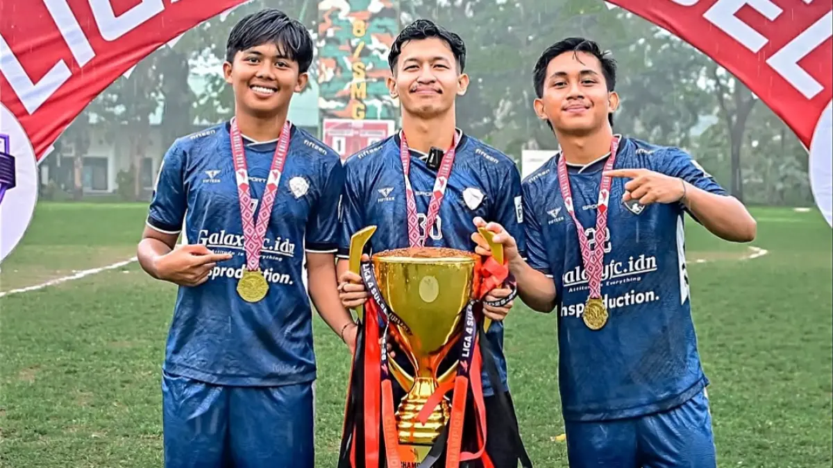 Galaxi Makassar City FC menjadi juara Liga 4 Sulawesi Selatan musim 2025/2026. (INSTAGRAM GALAXI MAKASSAR CITY FC) 