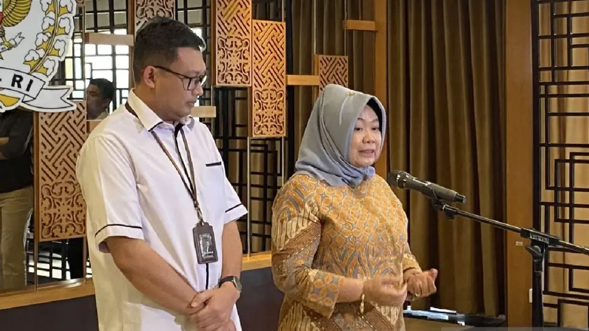 Sekretaris Jenderal MPR RI Siti Fauzia. (ANTARA/Fath Putra Mulya)