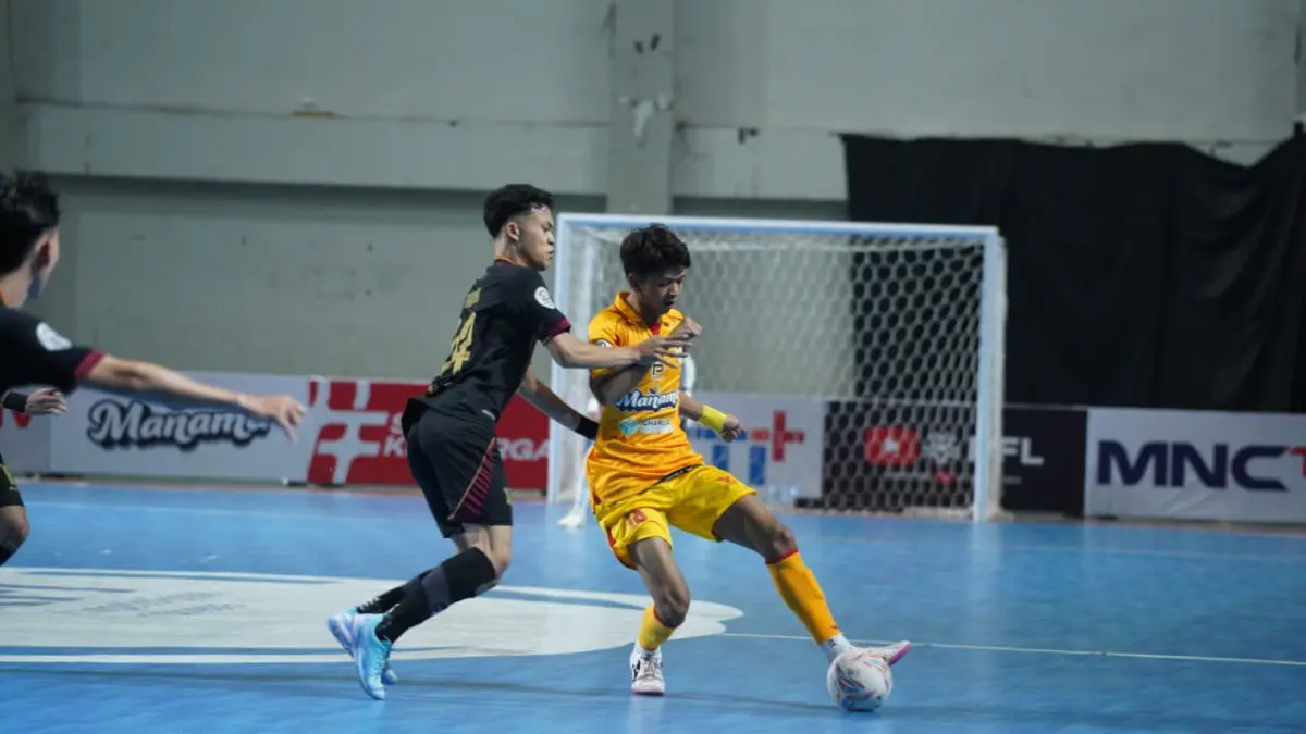 Maestro Solo FC melawan Kuda Laut Nusantara di GOR Indoor Si Jalak Harupat, Kabupaten Bandung, Kamis (14/5/2026). (DOK. KFI)