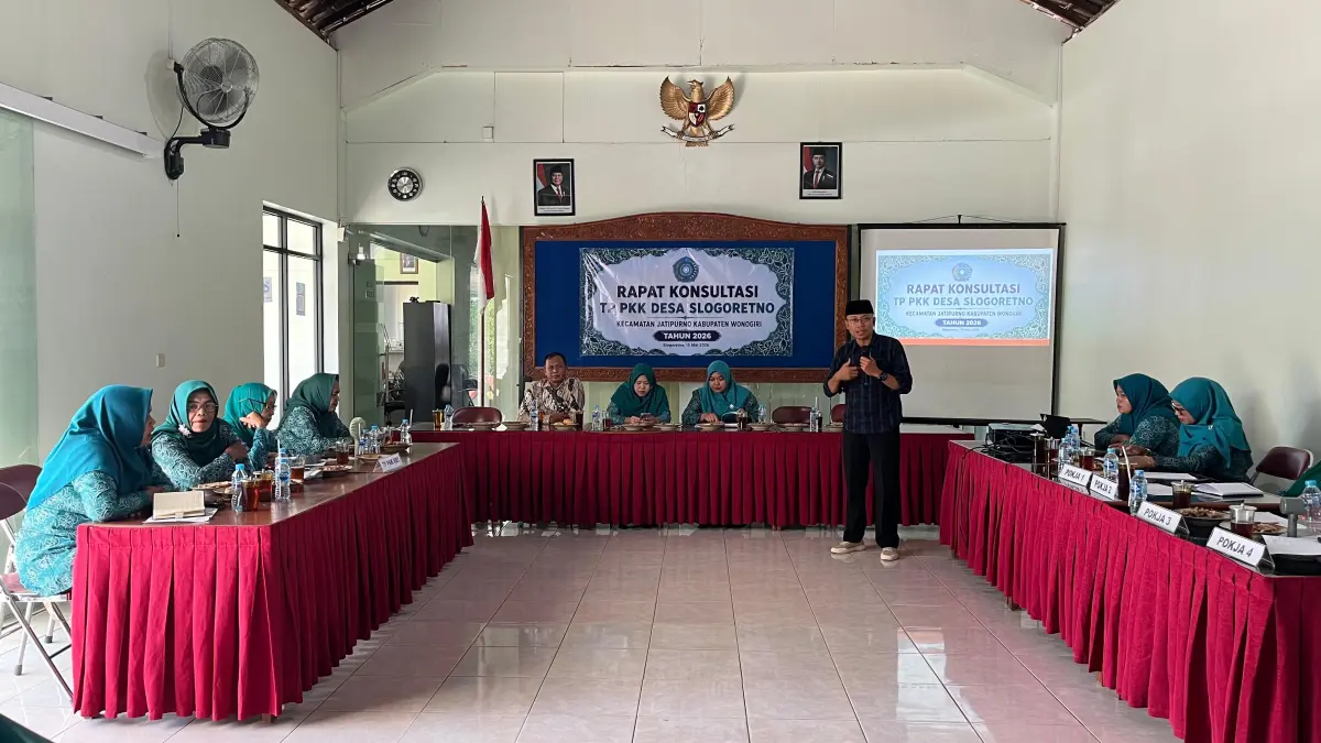 Sosialisasi inovasi melalui Rapat Konsultasi PKK di Slogoretno, Wonogiri baru-baru ini. (Istimewa)