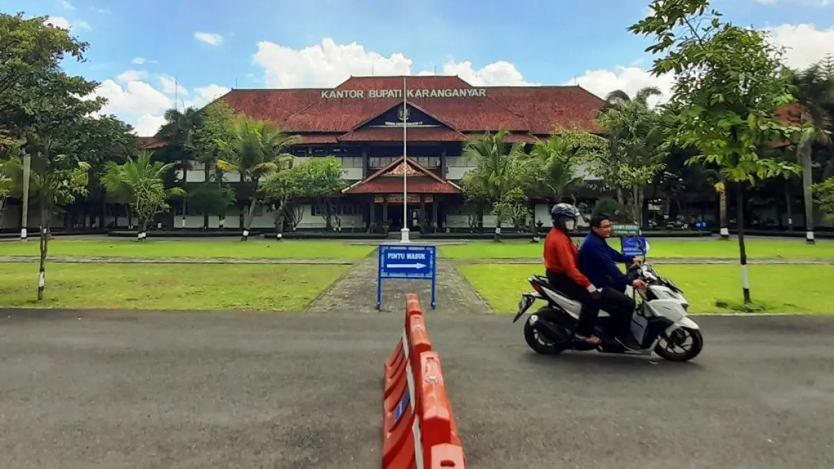 Kantor Bupati Karanganyar. (Rudi Hartono/Radar Solo)