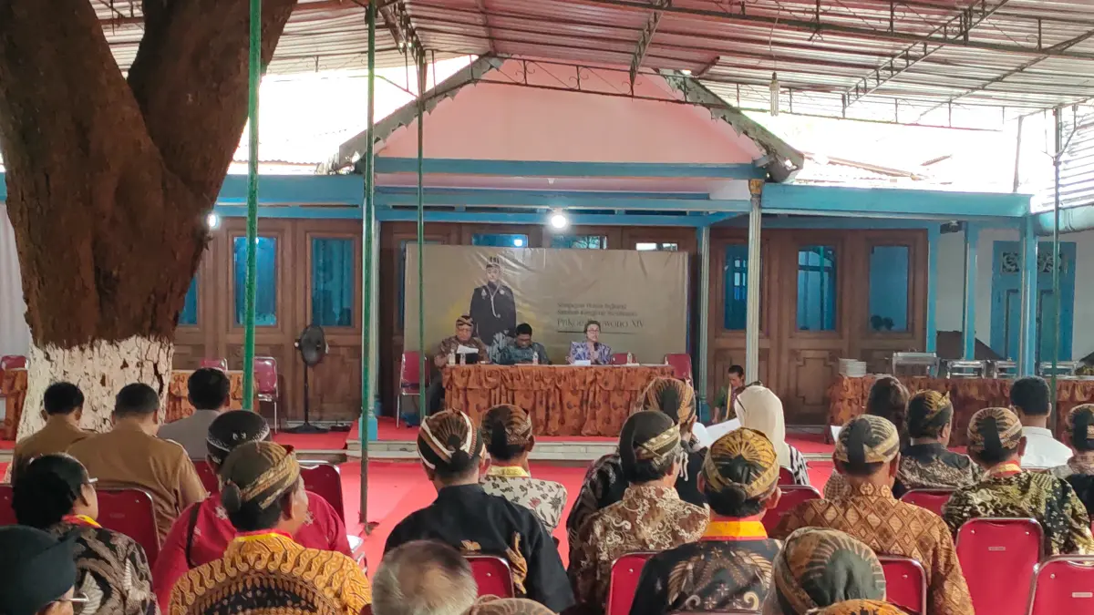 Kubu PB XIV Purbaya umumkan Gerebeg Besar Idul Adha digelar berbeda dengan kubu Tedjowulan. (Silvester Kurniawan/Radar Solo)