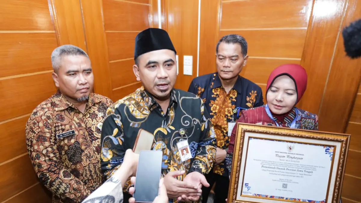 Pemprov Jateng Raih Penghargaan Pengawasan Kearsipan Terbaik Nasional (Dok.Pemprov Jateng)