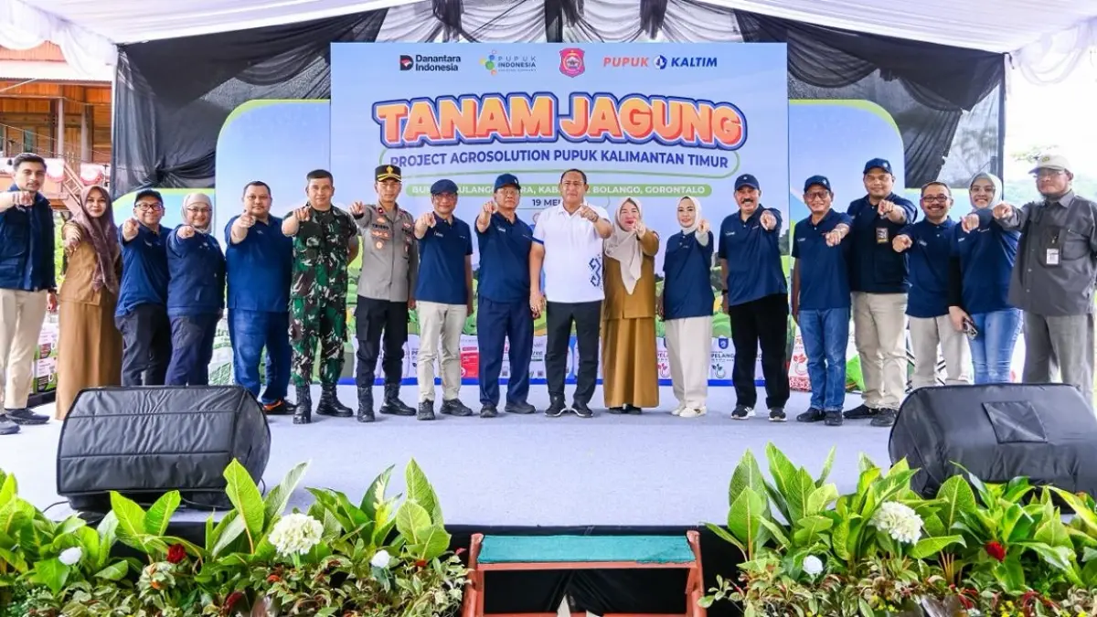 Pupuk Kaltim Perkuat Ketahanan Pangan dan Kesejahteraan Petani Lewat Program Agrosolution di Bone Bolango