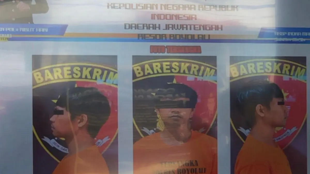 Tersangka penggelapan dana RS Indriati Boyolali. (DOK.POLRES BOYOLALI)